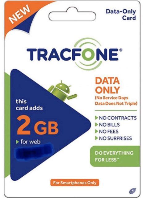 tracfone data refill cards